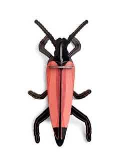 Objet Mural En Carton ' Longhorn Beetle'