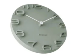 Karlsson Horloge Murale Design 'On The Edge' -Magasin De Rénovation Domiciliaire ka5311gr gruen wanduhren wanduhr modern design minimalistisch 03