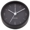 Karlsson Réveil 'Number & Lines' -Magasin De Rénovation Domiciliaire ka5736bk wecker schwarz wecker modern uhr design 01