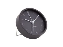 Karlsson Réveil 'Number & Lines' -Magasin De Rénovation Domiciliaire ka5736bk wecker schwarz wecker modern uhr design 04
