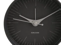 Karlsson Réveil 'Index 1' -Magasin De Rénovation Domiciliaire ka5777bk wecker schwarz wecker modern uhr design 04
