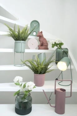 Karlsson Horloge De Table 'Taut' -Magasin De Rénovation Domiciliaire ka5801gr tischuhren gruen tischuhr design standuhr modern 03