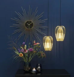 Karlsson Horloge Murale Design 'Extreme Peony' 7 Karlsson Horloge Murale Design 'Extreme Peony' -Magasin De Rénovation Domiciliaire ka5819 gold wanduhren wanduhr modern design minimalistisch 03