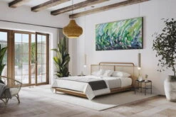 XXL Tableaux à L'huile 'Dem Hintergrund Entkommen' | Pièce Unique Peinte à La Main 200x100cm -Magasin De Rénovation Domiciliaire kl00120 abstrakt gruen modern acryl gemaelde oel bild oelgemaelde 0002 06