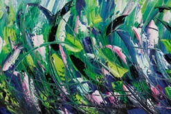 XXL Tableaux à L'huile 'Dem Hintergrund Entkommen' | Pièce Unique Peinte à La Main 200x100cm -Magasin De Rénovation Domiciliaire kl00120 abstrakt gruen modern acryl gemaelde oel bild oelgemaelde 0002 09