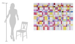 XXL Tableaux à L'huile 'Puzzle Der Vernunft' | Pièce Unique Peinte à La Main 180x120cm 18 XXL Tableaux à L'huile 'Puzzle Der Vernunft' | Pièce Unique Peinte à La Main 180x120cm -Magasin De Rénovation Domiciliaire kl00370 abstrakt muster quadrate bunt xxl modern acryl gemaelde oel bild 0002 06