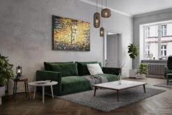 XXL Tableaux à L'huile 'Goldener Triumph' | Pièce Unique Peinte à La Main 180x120cm -Magasin De Rénovation Domiciliaire kl00458 abstrakte elemente gold deko modern acryl gemaelde oel bild oelgemaelde 0001 05