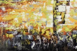 XXL Tableaux à L'huile 'Goldener Triumph' | Pièce Unique Peinte à La Main 180x120cm -Magasin De Rénovation Domiciliaire kl00458 abstrakte elemente gold deko modern acryl gemaelde oel bild oelgemaelde 0001 09