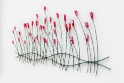 Sculpture Murale En Métal 'Fleurs Enjouées' 124x56x6cm 15 Sculpture Murale En Métal 'Fleurs Enjouées' 124x56x6cm -Magasin De Rénovation Domiciliaire kl00495 blumen floral blueten in rot amp gruen metall skulptur plastik figur modern 05