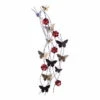 Sculpture Murale En Métal 'Ruban Papillon' 48x134x8cm -Magasin De Rénovation Domiciliaire kl00499 schmetterling und blueten filigran in rot modern acryl gemaelde oel bild 01