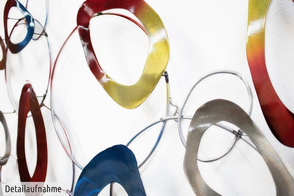 Sculpture Murale En Métal 'Loin D'être Parfait' 146x72x5cm 4 Sculpture Murale En Métal 'Loin D'être Parfait' 146x72x5cm – Image 2