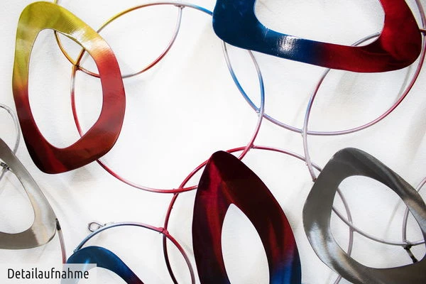 Sculpture Murale En Métal 'Loin D'être Parfait' 146x72x5cm 10 Sculpture Murale En Métal 'Loin D'être Parfait' 146x72x5cm – Image 8