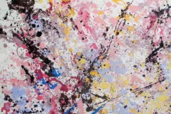 XXL Tableaux à L'huile 'Infinite Joy' | Pièce Unique Peinte à La Main 180x120cm -Magasin De Rénovation Domiciliaire kl00550 abstrakte kunst gelb deko modern acryl gemaelde oel bild 04