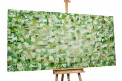 XXL Tableaux à L'huile 'Strahlendes Gold' | Pièce Unique Peinte à La Main 200x100cm