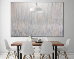 XXL Tableaux à L'huile 'Geniestreich' | Pièce Unique Peinte à La Main 180x120cm -Magasin De Rénovation Domiciliaire kl00991 abstrakt weiss gelb linien modern acryl gemaelde oel bild 07 min