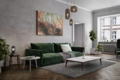 XXL Tableaux à L'huile 'Der Sonne Entgegen' | Pièce Unique Peinte à La Main 180x120cm -Magasin De Rénovation Domiciliaire kl01013 abstrakt braun schwarz verschwommen modern acryl gemaelde oel bild oelgemaelde 0001 05