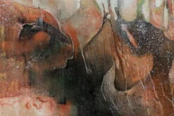 XXL Tableaux à L'huile 'Der Sonne Entgegen' | Pièce Unique Peinte à La Main 180x120cm -Magasin De Rénovation Domiciliaire kl01013 abstrakt braun schwarz verschwommen modern acryl gemaelde oel bild oelgemaelde 0001 09