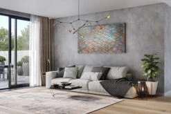 XXL Tableaux à L'huile 'Yellow Brick Lane' | Pièce Unique Peinte à La Main 200x100cm -Magasin De Rénovation Domiciliaire kl01056 yellow brick lane in 200x100cm als handgemaltes oel gemaelde versandkostenfrei 100 tage rueckgaberecht exklusives unikat jetzt online kaufen 0001 03