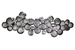 Sculpture Murale En Métal 'Pulsating' 111x38x6,5cm