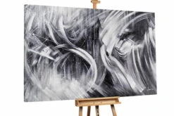 XXL Tableaux à L'huile 'Avec Plaisir' | Pièce Unique Peinte à La Main 180x120cm