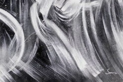 XXL Tableaux à L'huile 'Avec Plaisir' | Pièce Unique Peinte à La Main 180x120cm -Magasin De Rénovation Domiciliaire kl01175 strudel abstrakt grau weiss schwarz modern acryl gemaelde oel bild oelgemaelde 0001 10