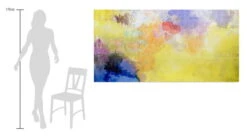 XXL Tableau 'Mots Célestes' | Pièce Unique Peinte à La Main 200x100cm 18 XXL Tableau 'Mots Célestes' | Pièce Unique Peinte à La Main 200x100cm -Magasin De Rénovation Domiciliaire kl01212 modern acryl gemaelde oel bild 06 min