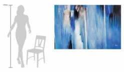 XXL Tableaux à L'huile 'Evanescence' | Pièce Unique Peinte à La Main 180x120cm 19 XXL Tableaux à L'huile 'Evanescence' | Pièce Unique Peinte à La Main 180x120cm -Magasin De Rénovation Domiciliaire kl01455 abstrakt blau schwarz deko modern acryl gemaelde oel bild oelgemaelde 0002 08