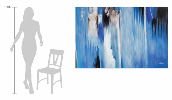 XXL Tableaux à L'huile 'Evanescence' | Pièce Unique Peinte à La Main 180x120cm 10 XXL Tableaux à L'huile 'Evanescence' | Pièce Unique Peinte à La Main 180x120cm – Image 8