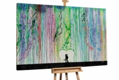 XXL Tableaux à L'huile 'Perpetuated' | Pièce Unique Peinte à La Main 180x120cm