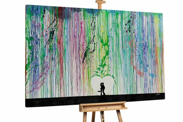 XXL Tableaux à L'huile 'Perpetuated' | Pièce Unique Peinte à La Main 180x120cm 3 XXL Tableaux à L'huile 'Perpetuated' | Pièce Unique Peinte à La Main 180x120cm