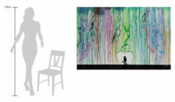 XXL Tableaux à L'huile 'Perpetuated' | Pièce Unique Peinte à La Main 180x120cm 19 XXL Tableaux à L'huile 'Perpetuated' | Pièce Unique Peinte à La Main 180x120cm -Magasin De Rénovation Domiciliaire kl01493 liebespaar romantisch bunt modern bunt oel gemaelde oel bilder handgemalte unikate moderne kunst 0002 08