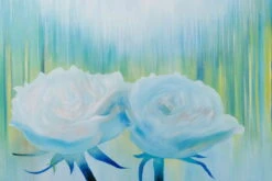 XXL Tableaux à L'huile 'Rosa Celeste' | Pièce Unique Peinte à La Main 200x100cm -Magasin De Rénovation Domiciliaire kl01567 rose weiss blau himmel modern acryl gemaelde oel bild 0001 05