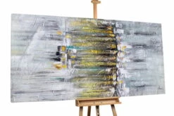 XXL Tableaux à L'huile 'Intense Illusions' | Pièce Unique Peinte à La Main 100x200cm