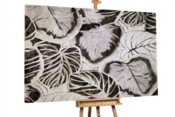 XXL Tableaux à L'huile 'Fossilisation' | Pièce Unique Peinte à La Main 180x120cm