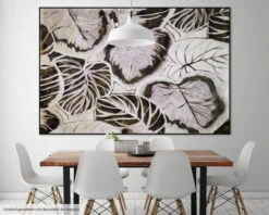 XXL Tableaux à L'huile 'Fossilisation' | Pièce Unique Peinte à La Main 180x120cm 16 XXL Tableaux à L'huile 'Fossilisation' | Pièce Unique Peinte à La Main 180x120cm -Magasin De Rénovation Domiciliaire kl01857 blaetter natur tropen modern acryl gemaelde oel bild 0001 07