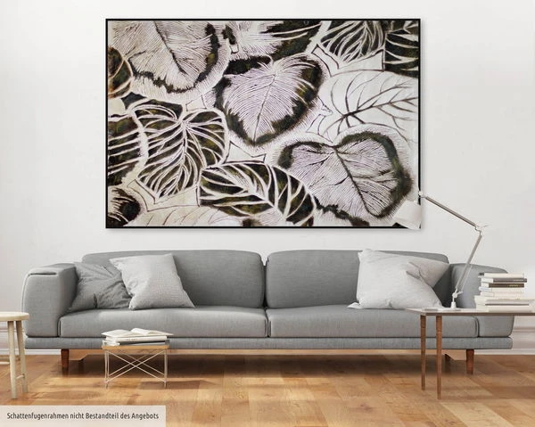 XXL Tableaux à L'huile 'Fossilisation' | Pièce Unique Peinte à La Main 180x120cm 8 XXL Tableaux à L'huile 'Fossilisation' | Pièce Unique Peinte à La Main 180x120cm – Image 6