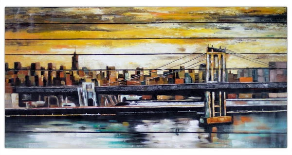 XXL Tableaux à L'huile 'Betörende Kulissen' | Pièce Unique Peinte à La Main 200x100cm 12 XXL Tableaux à L'huile 'Betörende Kulissen' | Pièce Unique Peinte à La Main 200x100cm – Image 10