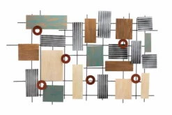 Sculpture Murale En Métal 'State Of Mind' 119x78x5cm