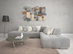 Sculpture Murale En Métal 'State Of Mind' 119x78x5cm 14 Sculpture Murale En Métal 'State Of Mind' 119x78x5cm -Magasin De Rénovation Domiciliaire kl02038 abstrakt vierecke bunt metall skulptur plastik figur modern 04