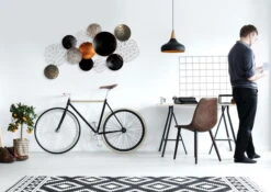 Sculpture Murale En Métal 'Galactic Space' 125x64x7cm 15 Sculpture Murale En Métal 'Galactic Space' 125x64x7cm -Magasin De Rénovation Domiciliaire kl02040 kreise blau rund metall skulptur plastik figur modern 05