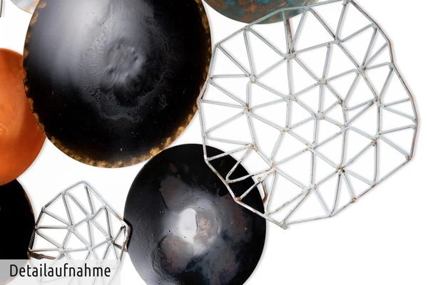 Sculpture Murale En Métal 'Galactic Space' 125x64x7cm 10 Sculpture Murale En Métal 'Galactic Space' 125x64x7cm – Image 8