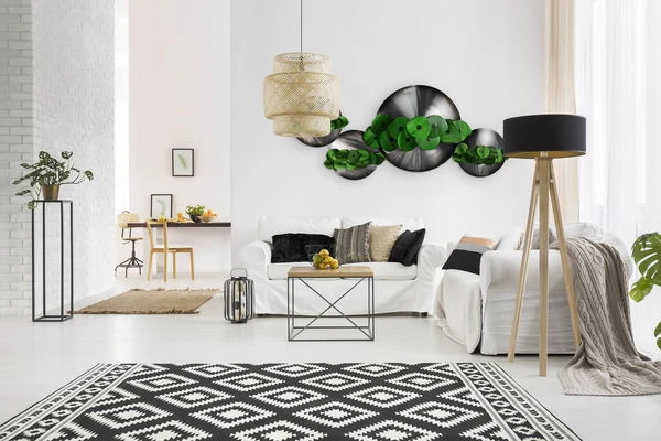 Sculpture Murale En Métal 'Prairie Au Coeur De L' été' 130x64x9cm 5 Sculpture Murale En Métal 'Prairie Au Coeur De L' été' 130x64x9cm – Image 3