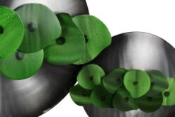 Sculpture Murale En Métal 'Prairie Au Coeur De L' été' 130x64x9cm 18 Sculpture Murale En Métal 'Prairie Au Coeur De L' été' 130x64x9cm -Magasin De Rénovation Domiciliaire kl02041 kreise gruen natur metall skulptur plastik figur modern 08