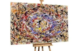 XXL Tableaux à L'huile 'Thousand Miles' | Pièce Unique Peinte à La Main 180x120cm