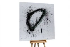 XXL Tableaux à L'huile 'In Sich Gekehrt' | Pièce Unique Peinte à La Main 150x150cm