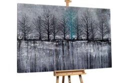 XXL Tableaux à L'huile 'Unique Tree' | Pièce Unique Peinte à La Main 180x120cm