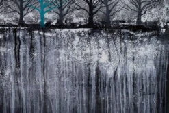 XXL Tableaux à L'huile 'Unique Tree' | Pièce Unique Peinte à La Main 180x120cm -Magasin De Rénovation Domiciliaire kl02504 baum schwarz weiss tuerkis modern acryl gemaelde oel bild oelgemaelde 0001 10