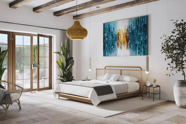 XXL Tableaux à L'huile 'Distortion' | Pièce Unique Peinte à La Main 180x120cm 8 XXL Tableaux à L'huile 'Distortion' | Pièce Unique Peinte à La Main 180x120cm – Image 6