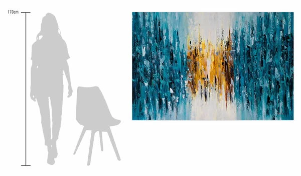 XXL Tableaux à L'huile 'Distortion' | Pièce Unique Peinte à La Main 180x120cm 10 XXL Tableaux à L'huile 'Distortion' | Pièce Unique Peinte à La Main 180x120cm – Image 8