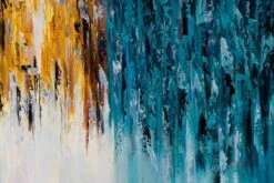 XXL Tableaux à L'huile 'Distortion' | Pièce Unique Peinte à La Main 180x120cm 21 XXL Tableaux à L'huile 'Distortion' | Pièce Unique Peinte à La Main 180x120cm -Magasin De Rénovation Domiciliaire kl02547 abstrakt gelb blau weiss modern acryl gemaelde oel bild oelgemaelde 0001 10